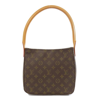 Louis Vuitton Shoulder Bag M51146 Monogram Canvas Brown Loopingmm