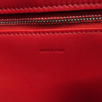 Celine Tote Bag Leather Red 2Way