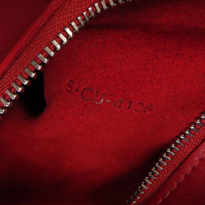 Celine Tote Bag Leather Red 2Way
