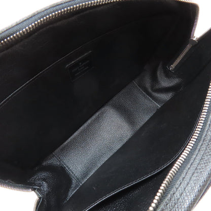 Louis Vuitton Business Bag M32663 Taiga Gray Truth Cracking Tat Gm