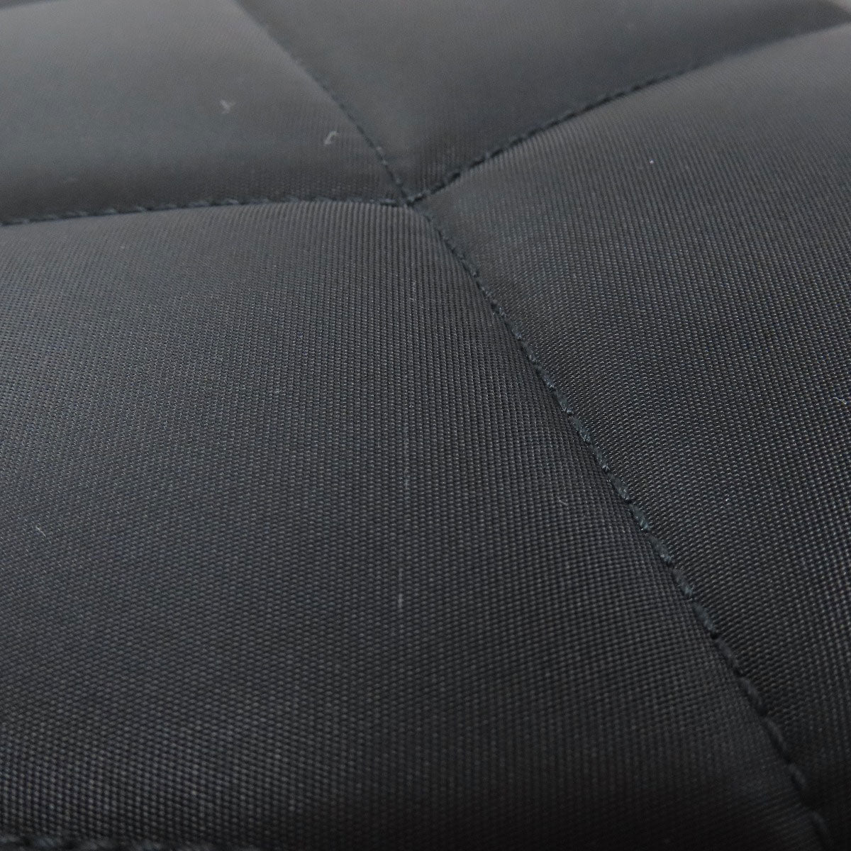 Saint Laurent Tote Bag Nylon Black Logo Women