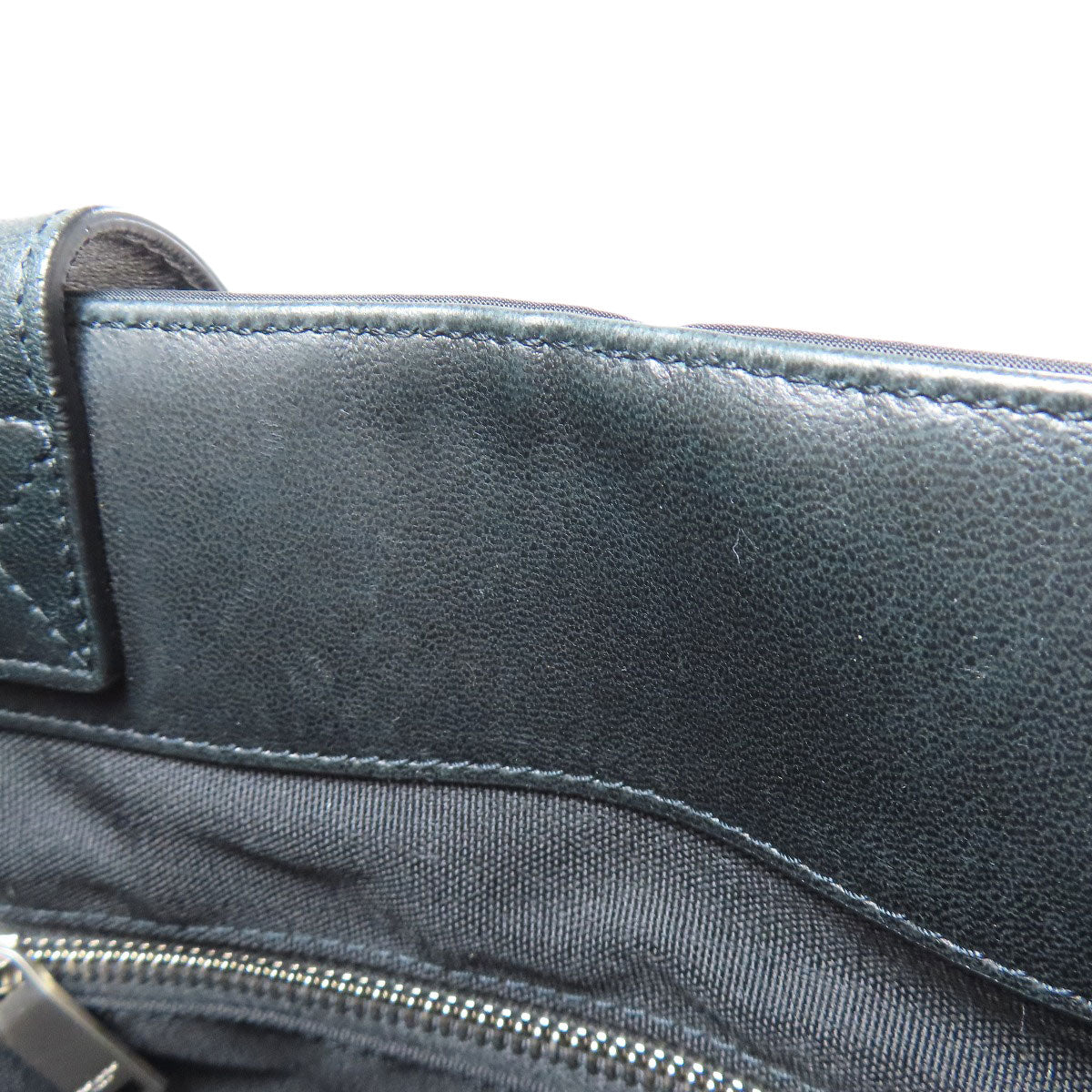 Saint Laurent Tote Bag Nylon Black Logo Women