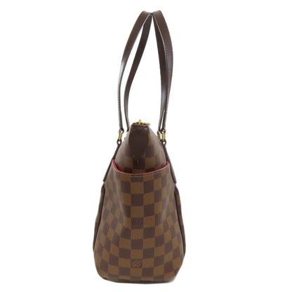 Louis Vuitton Tote Bag N41282 Damier Canvas Brown Totally Pm Women