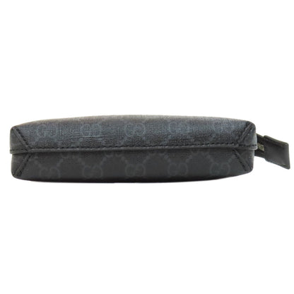 Gucci Shoulder Bag 723306 Pvc Black Gg Supreme Women