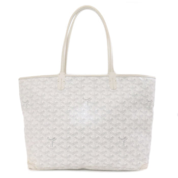 Goyard Tote Bag Coated Canvas White Artois Pm Women