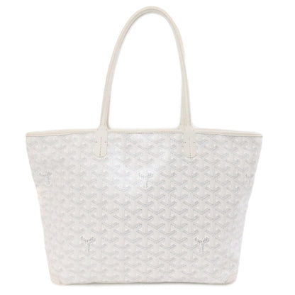 Goyard Tote Bag Coated Canvas White Artois Pm Women