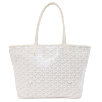 Goyard Tote Bag Coated Canvas White Artois Pm Women