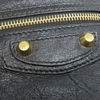 Balenciaga Shoulder Bag 431649 Calfskin Black Simple Design