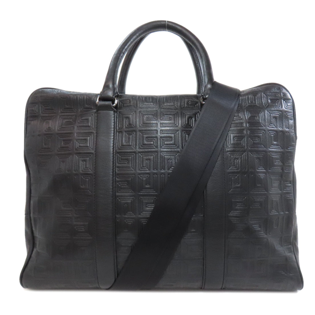 Givenchy Business Bag Leather Black 4Glogo 2Way