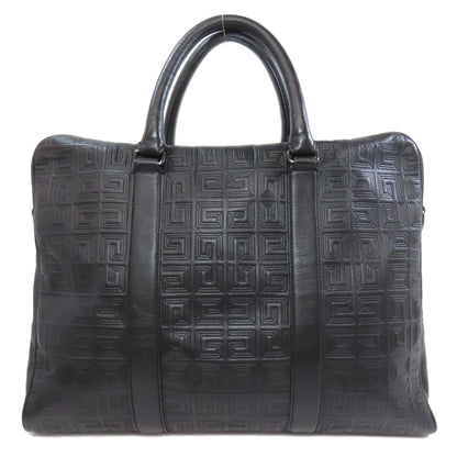 Givenchy Business Bag Leather Black 4Glogo 2Way