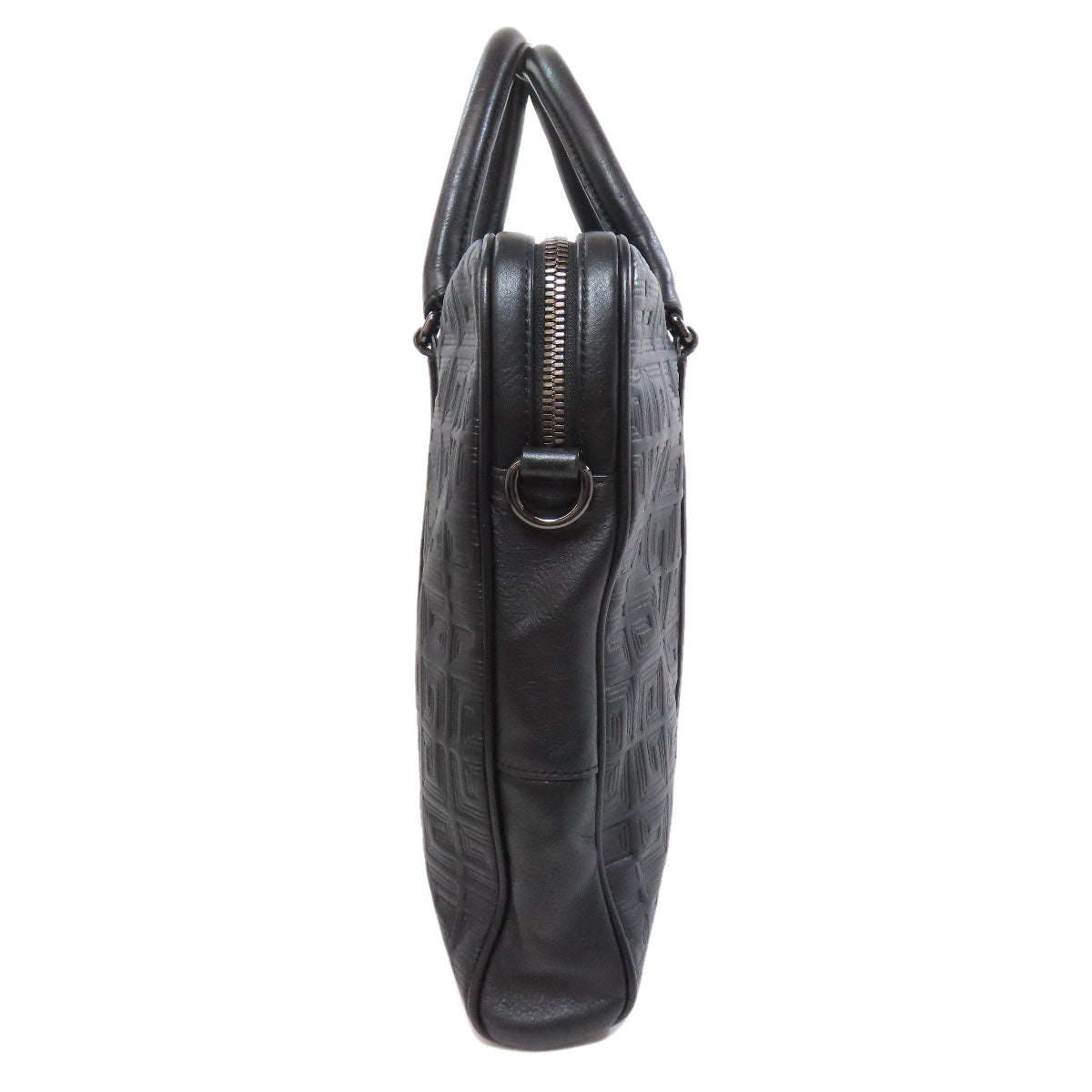 Givenchy Business Bag Leather Black 4Glogo 2Way