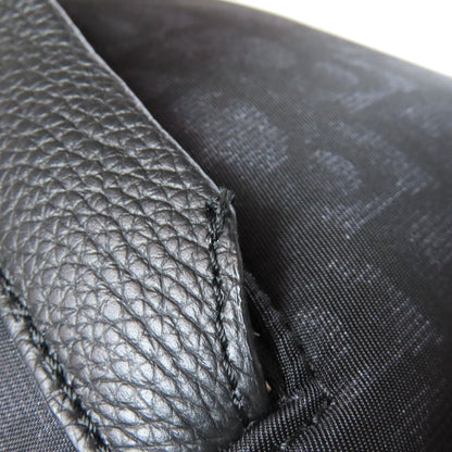 Christian Dior Backpack Nylon Black Trotter Pattern Women