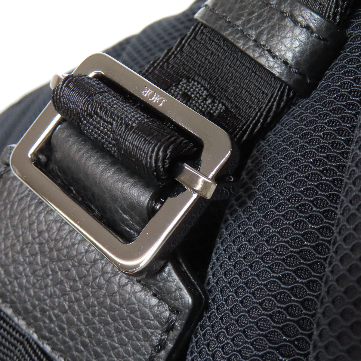 Christian Dior Backpack Nylon Black Trotter Pattern Women