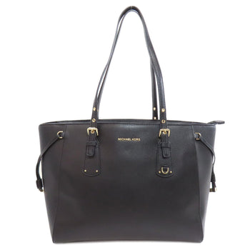 Michael Kors Tote Bag Pvc Black Logo Women