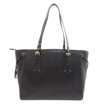 Michael Kors Tote Bag Pvc Black Logo Women