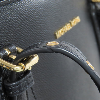 Michael Kors Tote Bag Pvc Black Logo Women