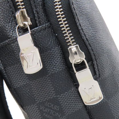 Louis Vuitton Sling Bag N41719 Damier Canvas Black Avenue Sling Mens