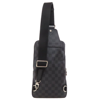 Louis Vuitton Sling Bag N41719 Damier Canvas Black Avenue Sling Mens