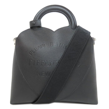 Tiffany&Co. Handbag Leather Black Return To Tiffany&Co. 2Way Women