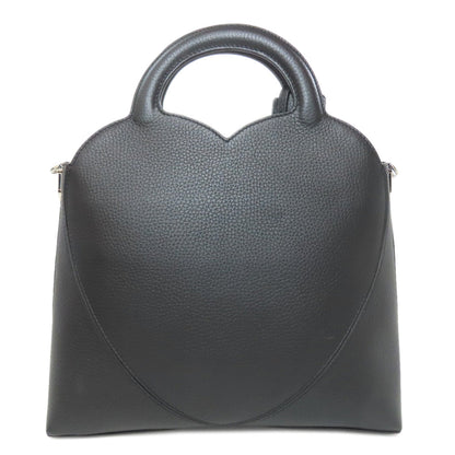 Tiffany&Co. Handbag Leather Black Return To Tiffany&Co. 2Way Women