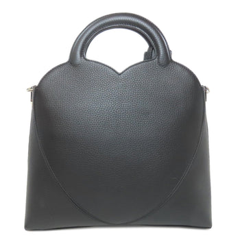 Tiffany&Co. Handbag Leather Black Return To Tiffany&Co. 2Way Women