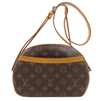 Louis Vuitton Shoulder Bag M51221 Monogram Canvas Brown Blois Women