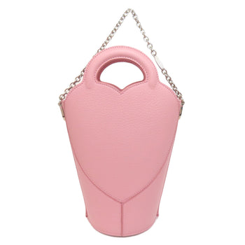 Tiffany&Co. Handbag Leather Pink Return To 2Way