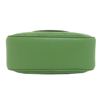 Gucci Shoulder Bag 742360 Leather Green Blondy Women
