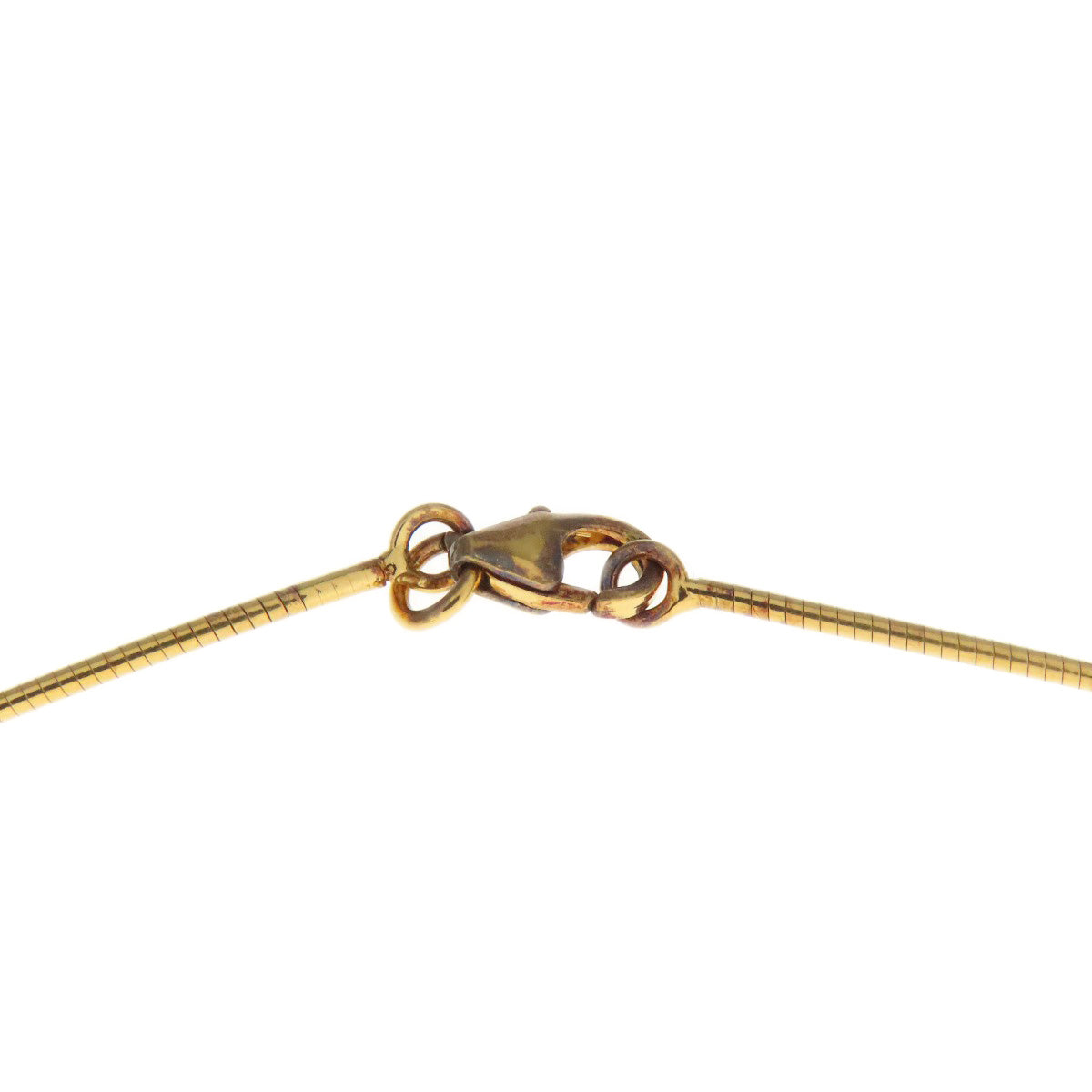 Hermes Necklace Metallic Gold Pop Ash H
