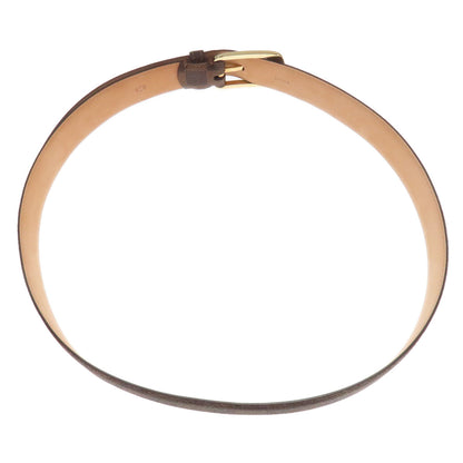 Louis Vuitton Belt Ct4048 Damier Canvas Brown Saint Tulle Riveted