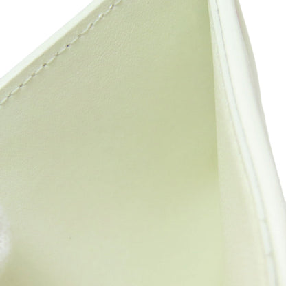 Louis Vuitton Bifold Wallet M11909 Calfskin White Portefeuilleeloup Monogram Flower Women