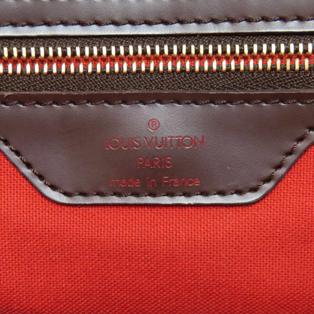 Louis Vuitton Tote Bag N51119 Damier Canvas Brown Chelsea