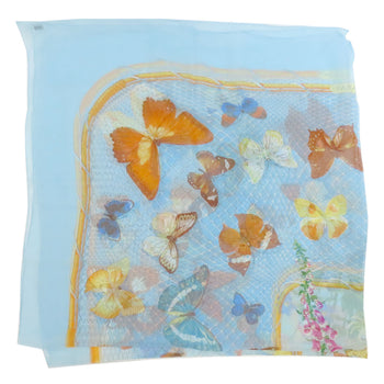 Hermes Scarf Silk Blue Provencal Dance