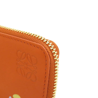 Loewe Coin Case Leather Multicolor Hamster Motif Women