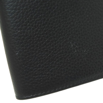 Christian Dior Coin Case Leather Black Logo Women(Unisex)