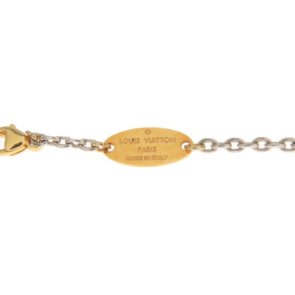 Louis Vuitton Bracelet M68077 Metallic Gold Logo Mania