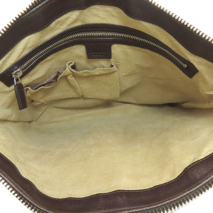Gucci Shoulder Bag 233329 Calfskin Brown Logo