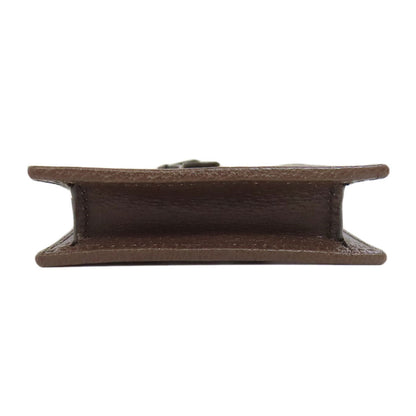 Gucci Accessory Pouch 702203 Pvc Brown Gg Crystal Adidas Collaboration Phone Pouch Women