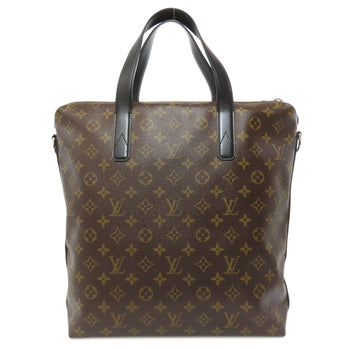 Louis Vuitton Tote Bag M40388 Monogram Canvas Brown Monogram Macassar Kitan