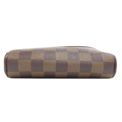 Louis Vuitton Shoulder Bag N51296 Damier Canvas Brown Pochette Ipanema