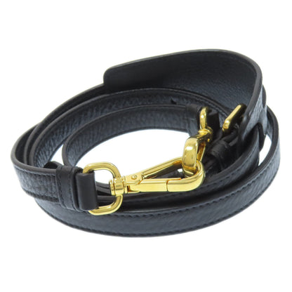 Prada Shoulder Bag 1Be018 Leather Black Vitterodino