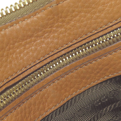 Prada Handbag Calfskin Brown 2Way