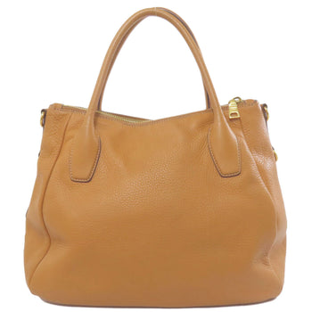 Prada Handbag Calfskin Brown 2Way