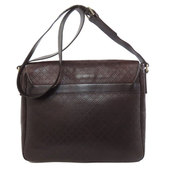Gucci Shoulder Bag 223665 Leather Brown Diamante