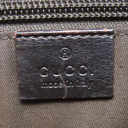 Gucci Shoulder Bag 223665 Leather Brown Diamante