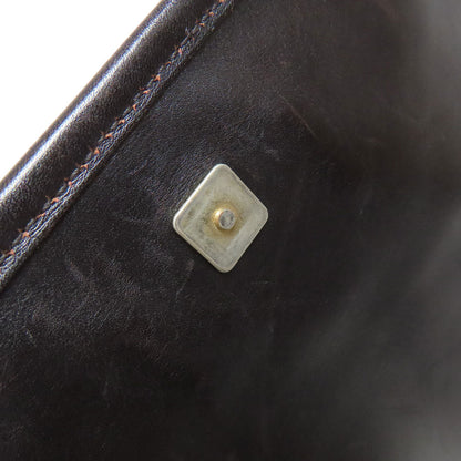 Gucci Shoulder Bag 223665 Leather Brown Diamante