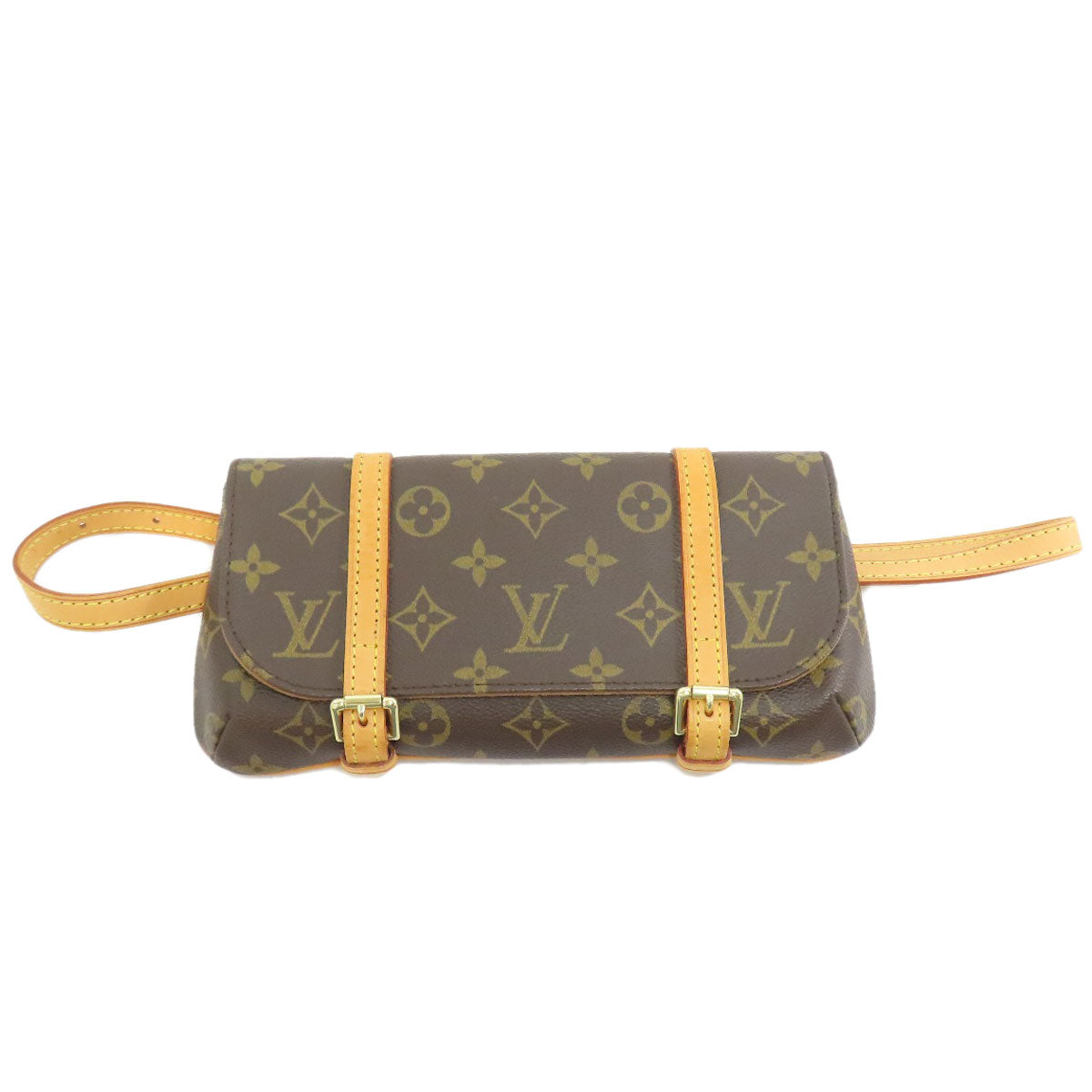 Louis Vuitton Hip Bag M51159 Monogram Canvas Brown Pochette Marrell