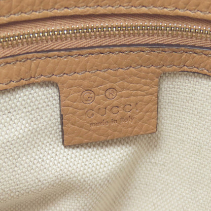 Gucci Tote Bag 536196 Leather Brown Soho Outlet Interlocking G