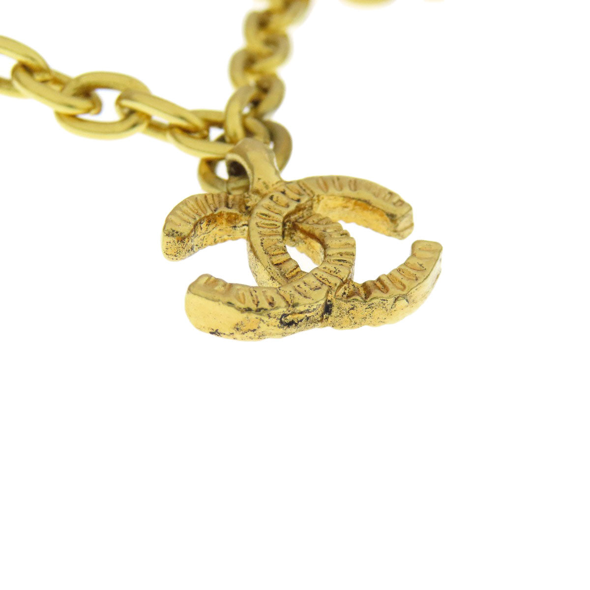 Chanel Belt Metallic Gold Chain Belt Women