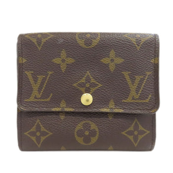 Louis Vuitton Bifold Wallet Monogram Canvas Brown Portefeuille Anais Women